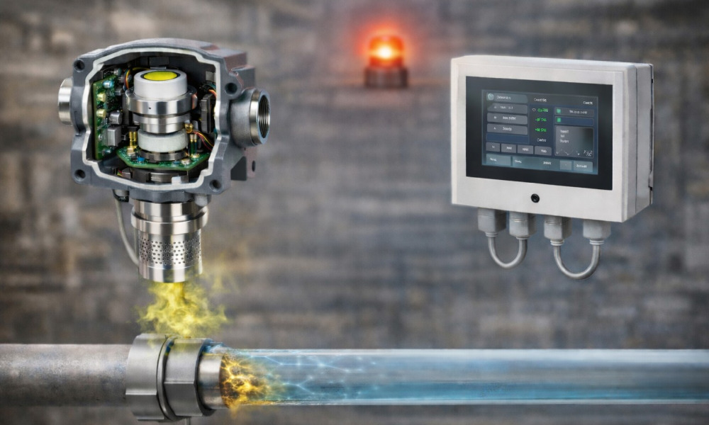 Ako funguje systém stacionárnej detekcie plynov?