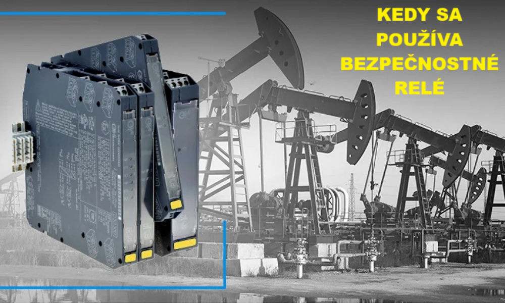 Kedy sa používa bezpečnostné relé (safety relay)