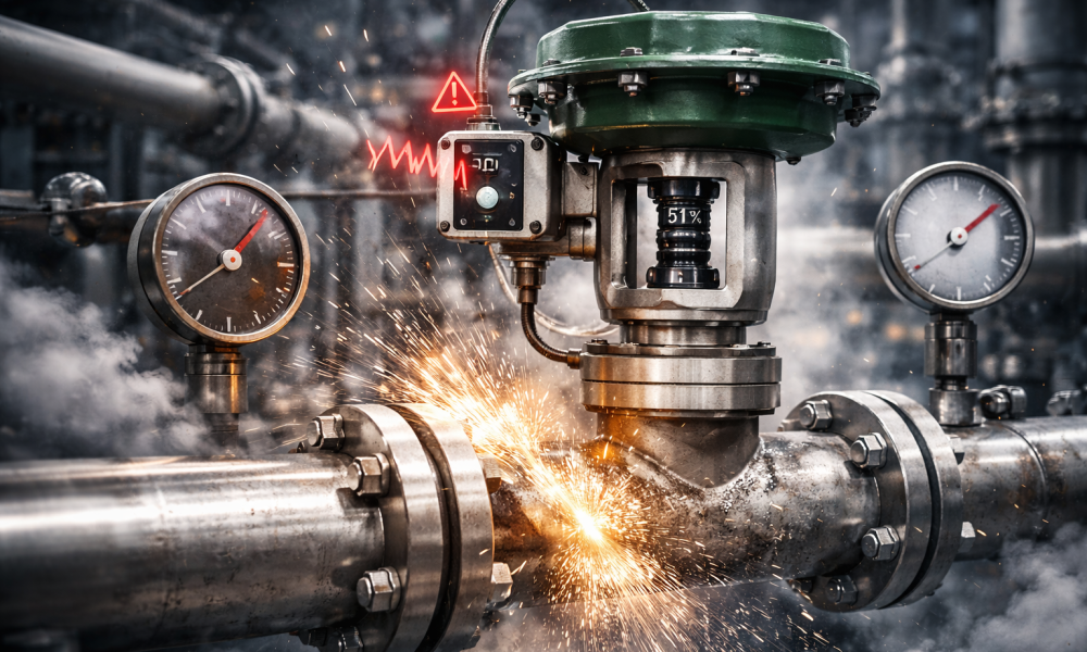 Prečo regulačný ventil píska, kmitá a ničí potrubie (kavitácia v praxi)