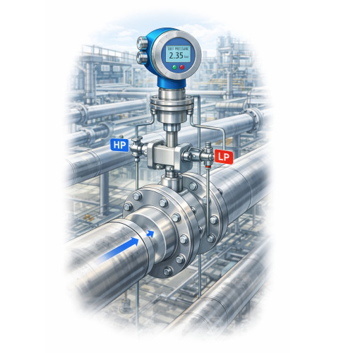 Meranie diferenčného tlaku