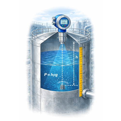 Meranie tlaku v nádrži