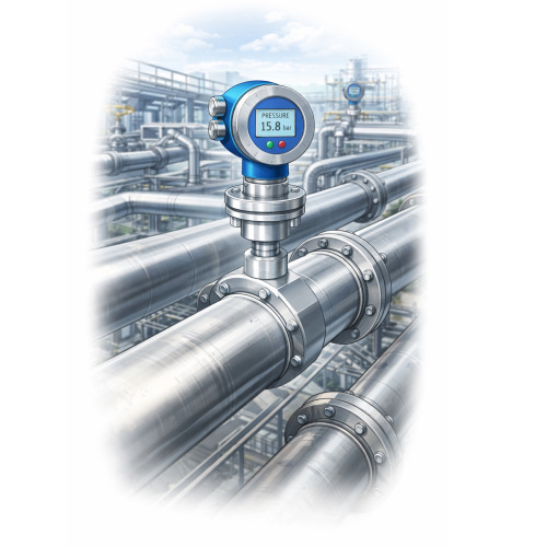 Meranie tlaku v potrubí