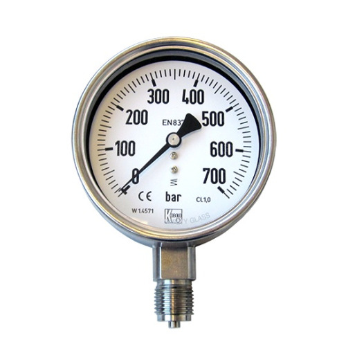 Celonerezový manometer pre chemický priemysel MAN-R
