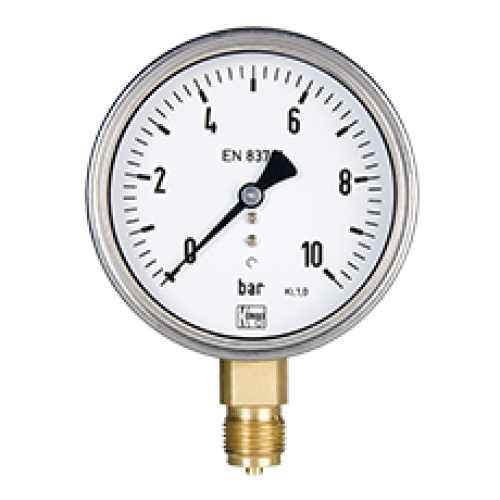 Deformačný manometer s Bourdonovou trubicou MAN-R MAN-Q