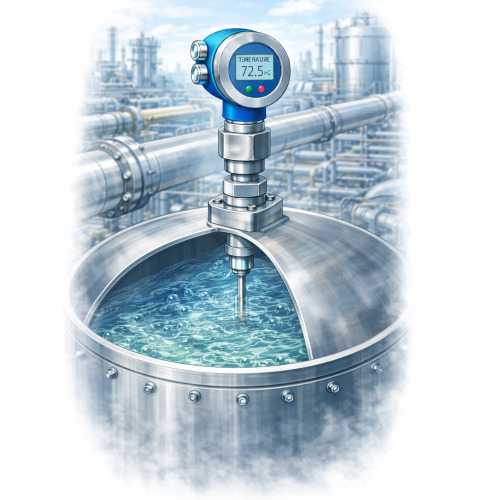 Meranie teploty v nádrži