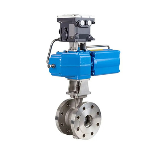 Segmentový ventil Neles™ s V-portom pre regulačné aplikácie, séria R